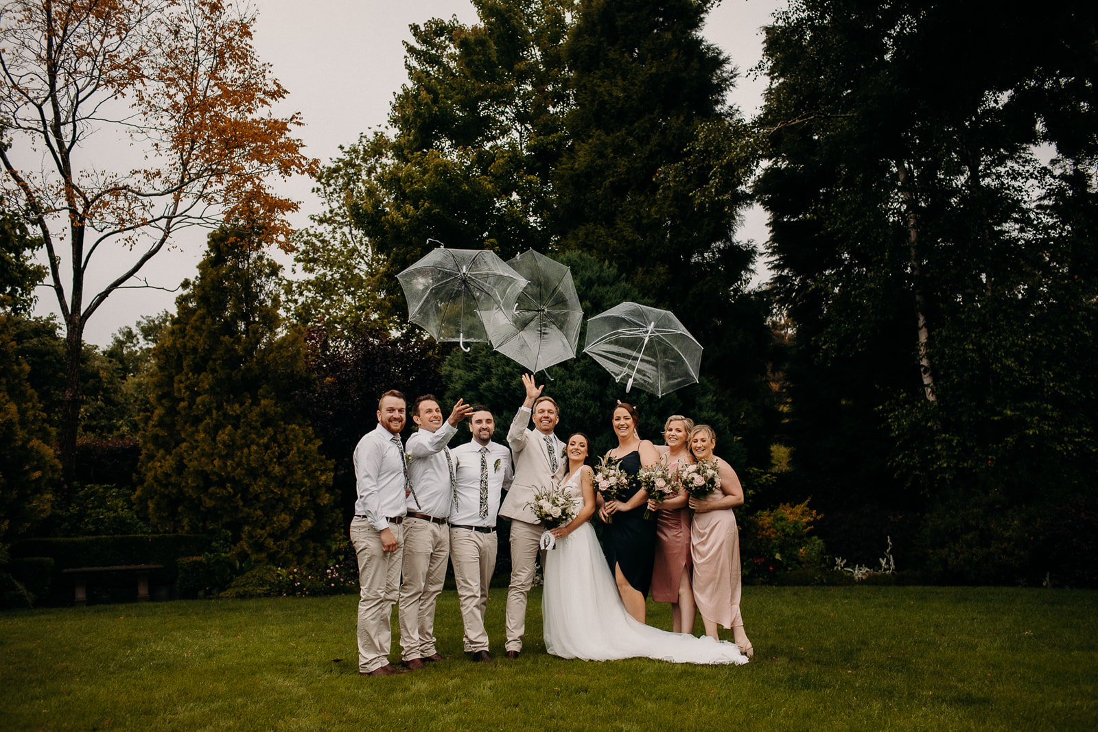 A wet December Southern Highlands wedding for Kelly and Scott.