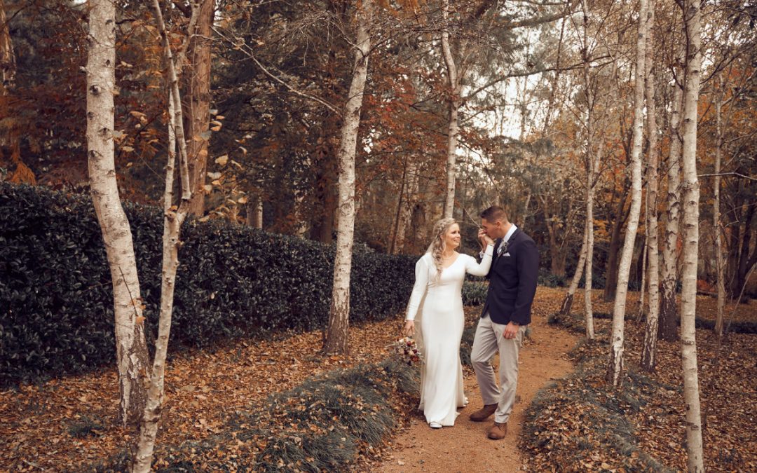 Autumn at its best for Beth and Jayden’s big day